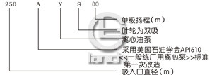AY型单级、两级离心油泵